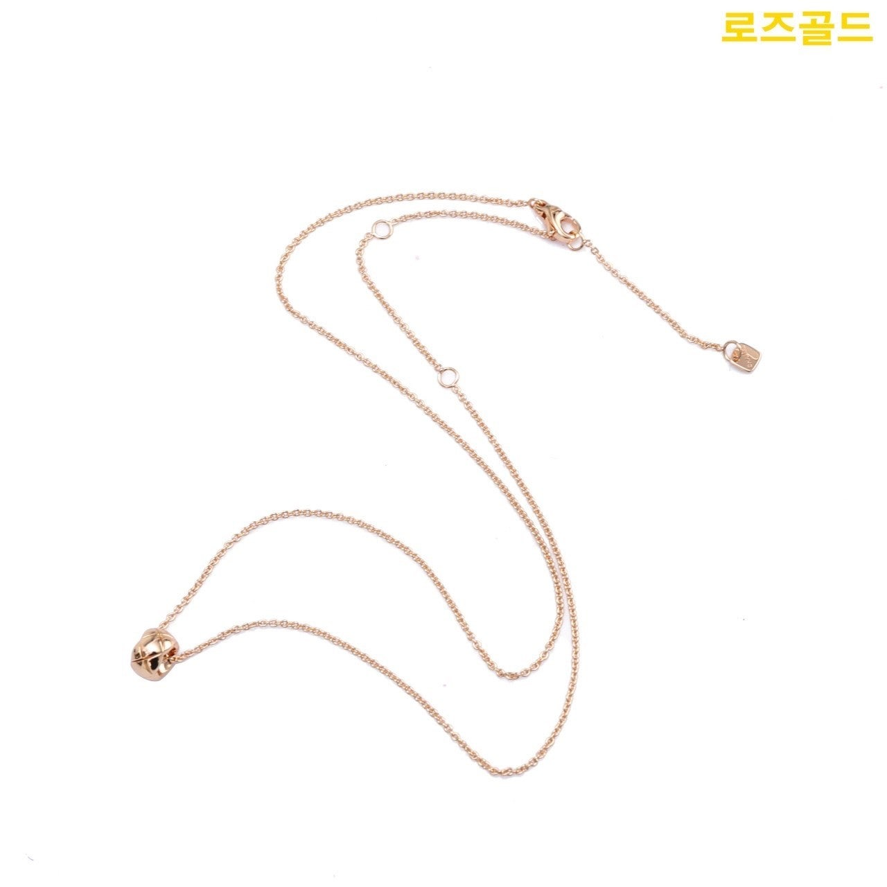 샤넬 코코 크러쉬 목걸이 (실버, 로즈골드) 상품 이미지 4